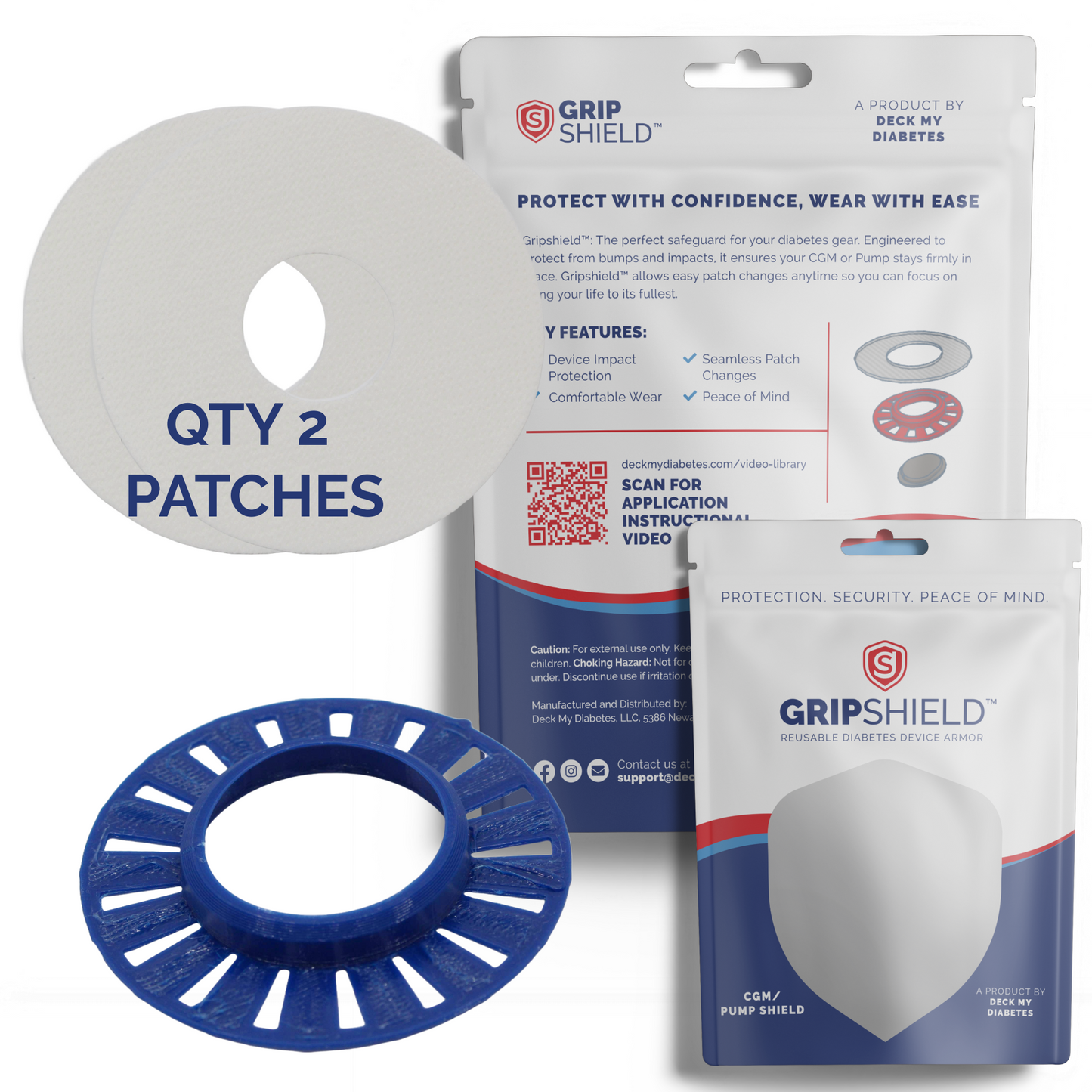 Reusable GripShield® Compatible with Libre® 2+