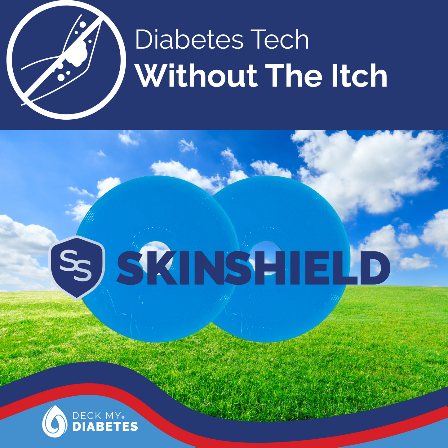 Infusion Set SkinShield™ Compatible with Tandem Autosoft™ 90 – Pack of 2 | Reusable Skin Barrier