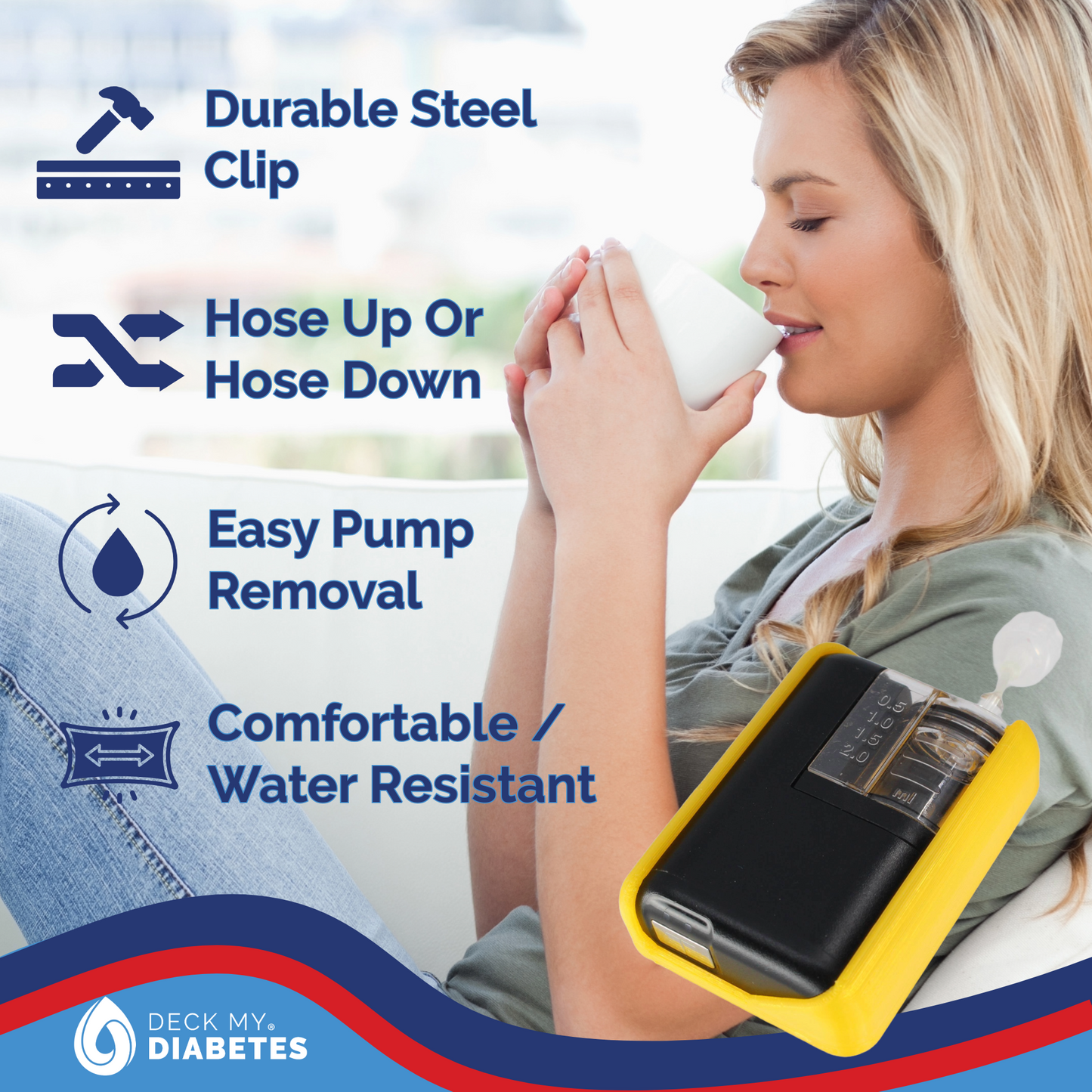 CHAOS: Case Compatible with Tandem Mobi™ - Vertical, Horizontal or No Clip- Choose one