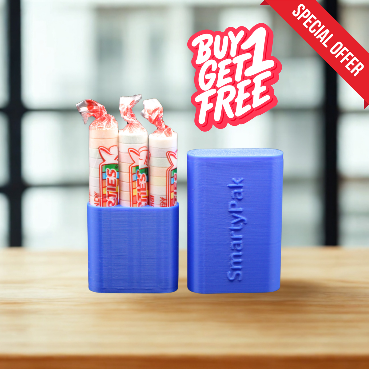 SmartyPak™ Glucose Case for Smarties: Blue