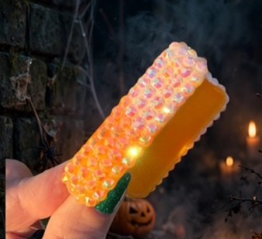 Exclusive Candy Corn Case Compatible with Tandem Mobi™-Reusable On Body SugarShield™ or Vertical Clip Case