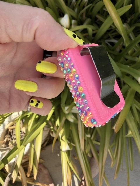Exclusive Jelly Bean Case Compatible with Tandem Mobi™-Reusable On Body SugarShield™ or Vertical Clip Case