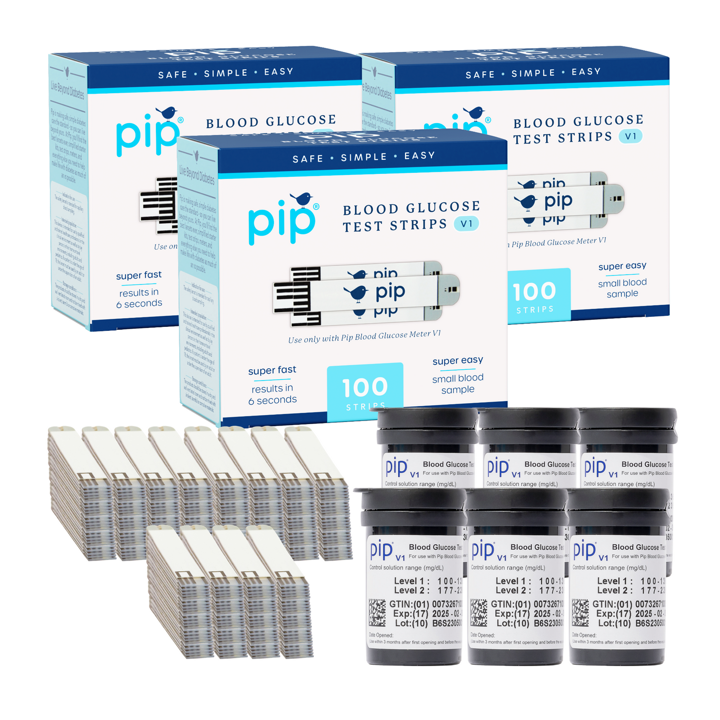 Pip Test Strips