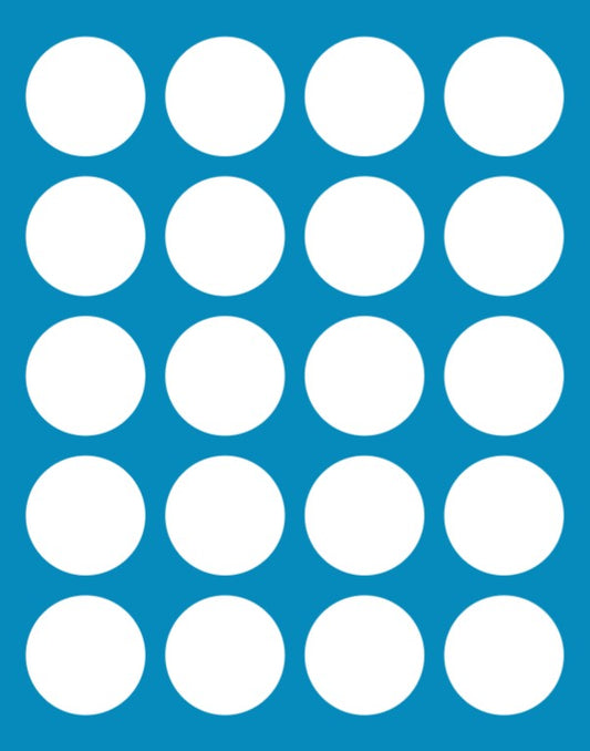 SMALL GENERIC UNDERLAY / BARRIER PATCHES - SOLID PATCH WITH NO HOLES CUT (FOR DEXCOM G7, STELO, LIBRE 3, LIBRE 2, AND INFUSION SETS)