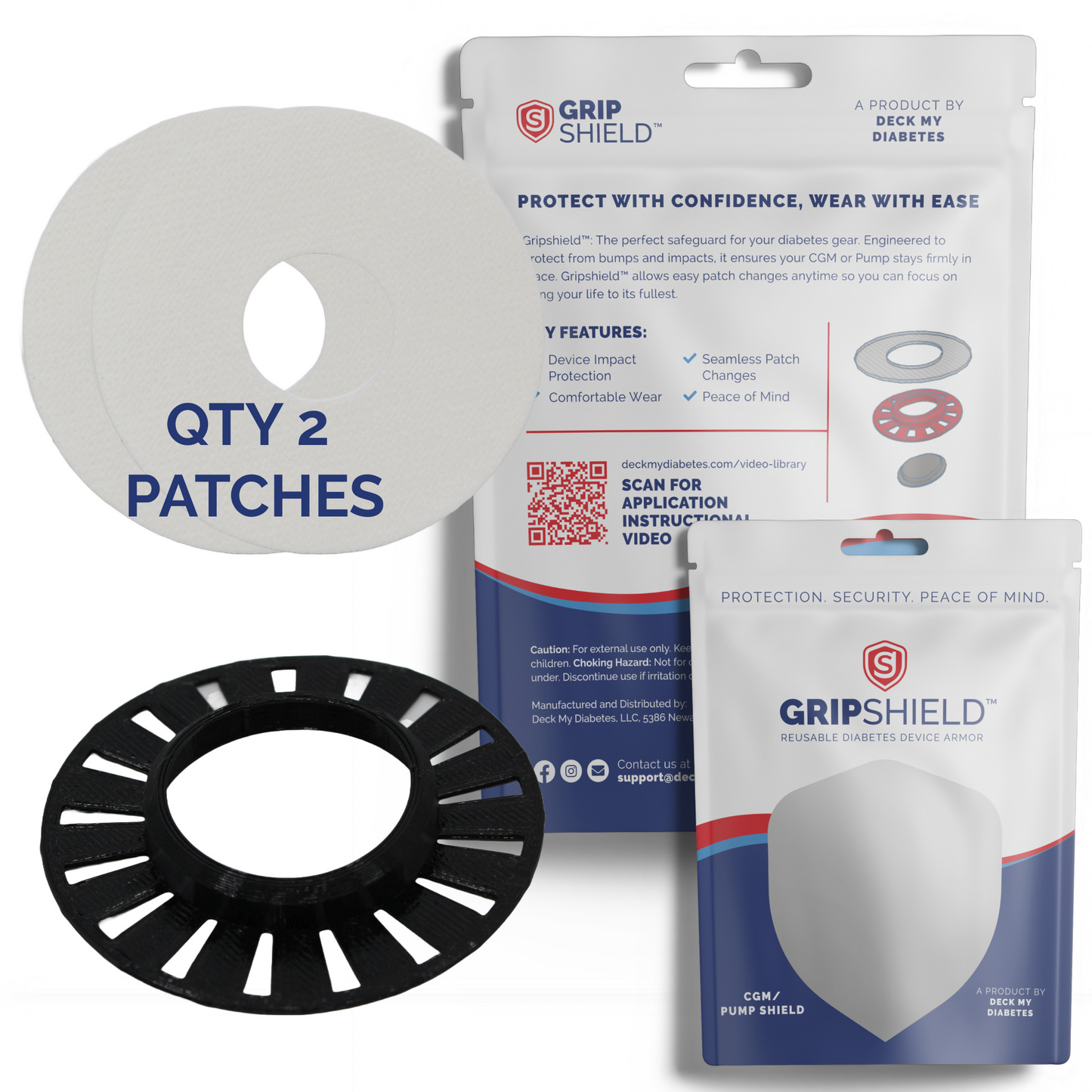 Reusable GripShield® Compatible with Libre® 2+