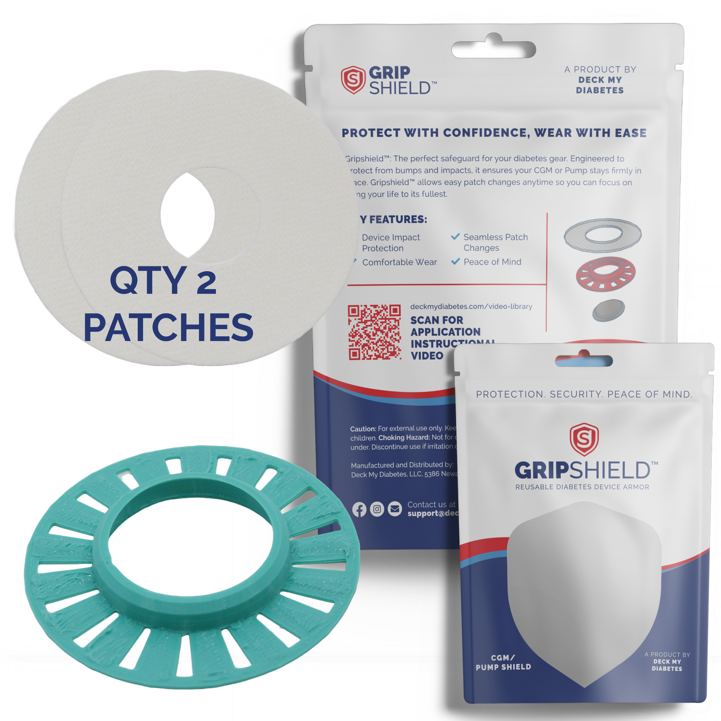 Reusable GripShield® Compatible with Libre® 2+