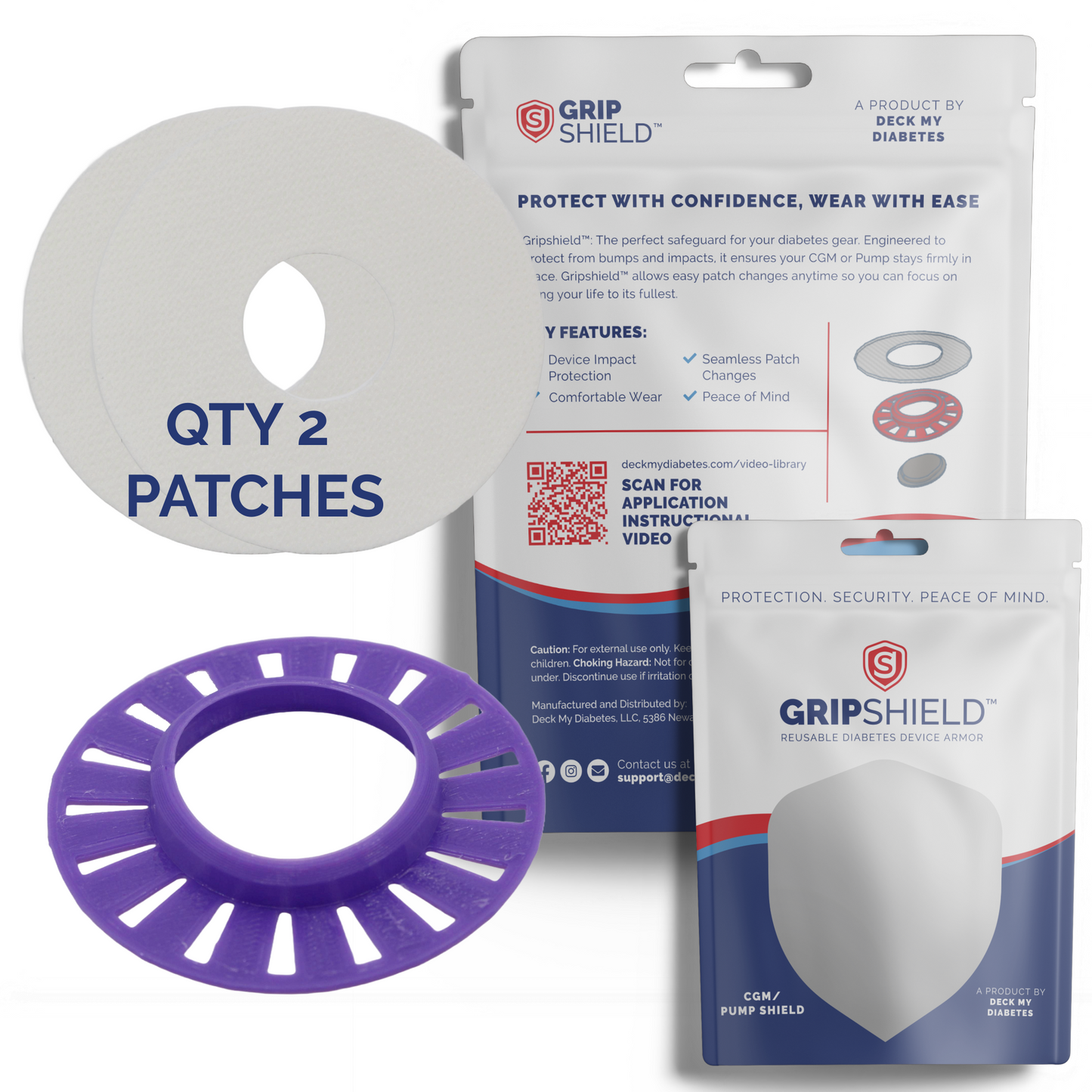 Reusable GripShield® Compatible with Libre® 2+