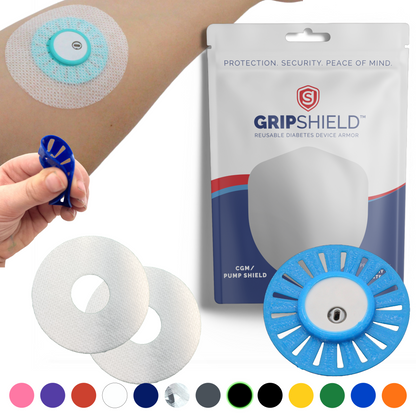 GripShield® Compatible With Libre® 3, Libre® 3 Plus & Minimed Instinct® – Reusable Device Protector | Secure & Comfortable Fit
