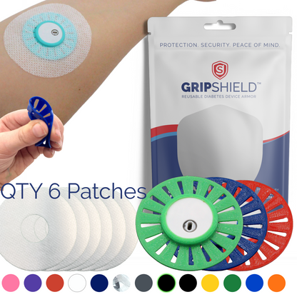 GripShield® Compatible with Libre® 3, Libre® 3 Plus & Minimed Instinct® – 3-Pack Combo | Select 3 Colors & Save!