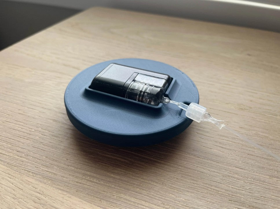 Black Insulin Pump Charging Holder Compatible with Tandem Mobi™- By TypeOneDuo