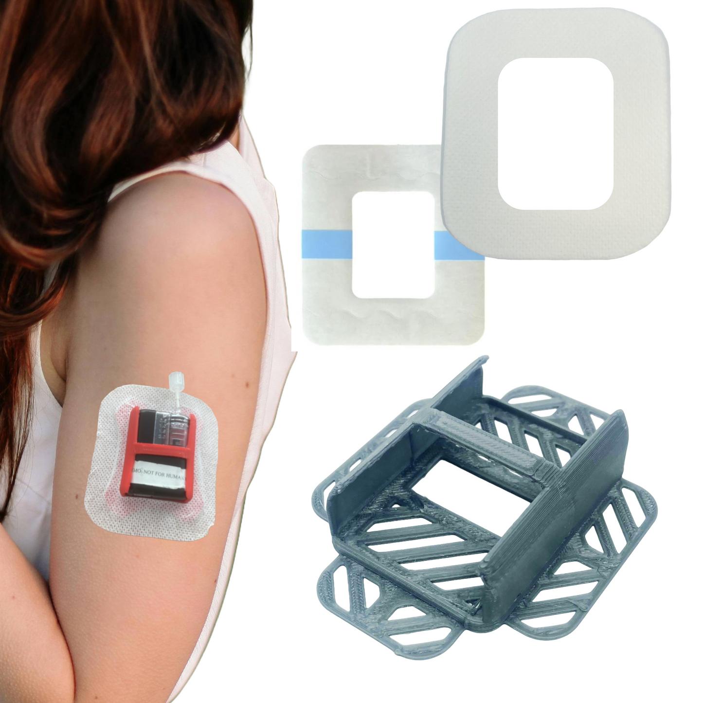 Reusable + Durable GripShield® Compatible with Tandem Mobi™ – On-Body Wear Option