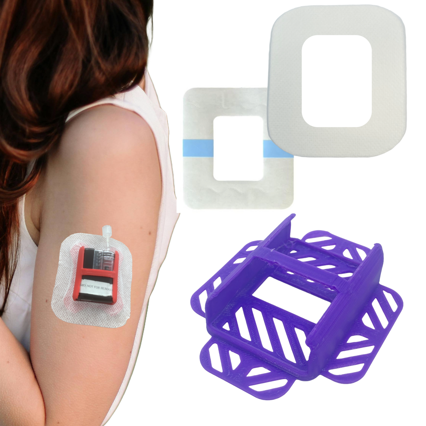 Reusable + Durable GripShield® Compatible with Tandem Mobi™ – On-Body Wear Option