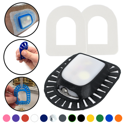 GripShield® Compatible With  Insulet’s Omnipod® Insulin Management System | Reusable Bump Protection