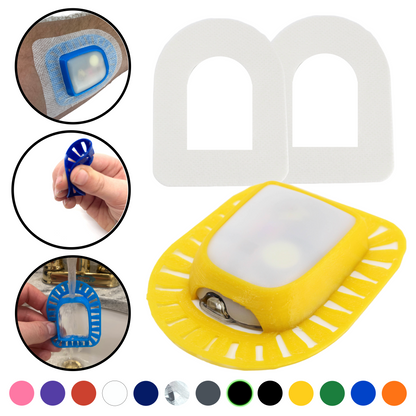 GripShield® Compatible With  Insulet’s Omnipod® Insulin Management System | Reusable Bump Protection