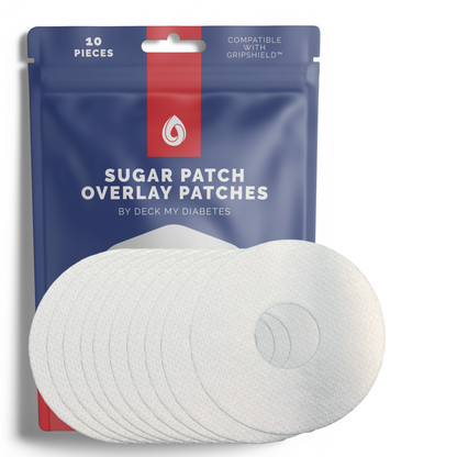 10 Pack- Overlay Patches Compatible with Libre® 2 Plus™| Waterproof & Hypoallergenic