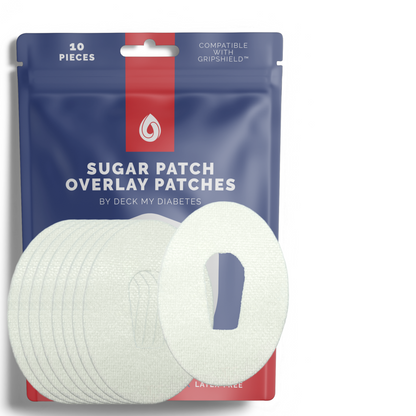 10 Pack- Overlay Patches Compatible with Dexcom G6® | Waterproof & Hypoallergenic