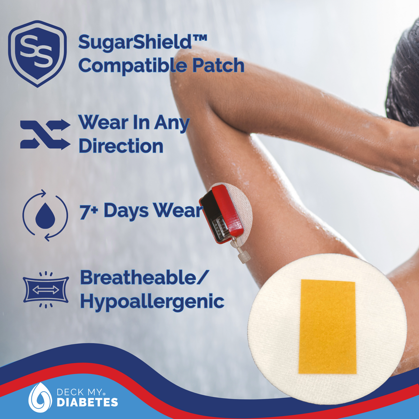 10 Pack White Refill Adhesive Compatible with Tandem Mobi™ SugarShield™ or Twiist™