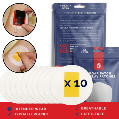 10 Pack White Refill Adhesive Compatible with Tandem Mobi™ SugarShield™ or Twiist™