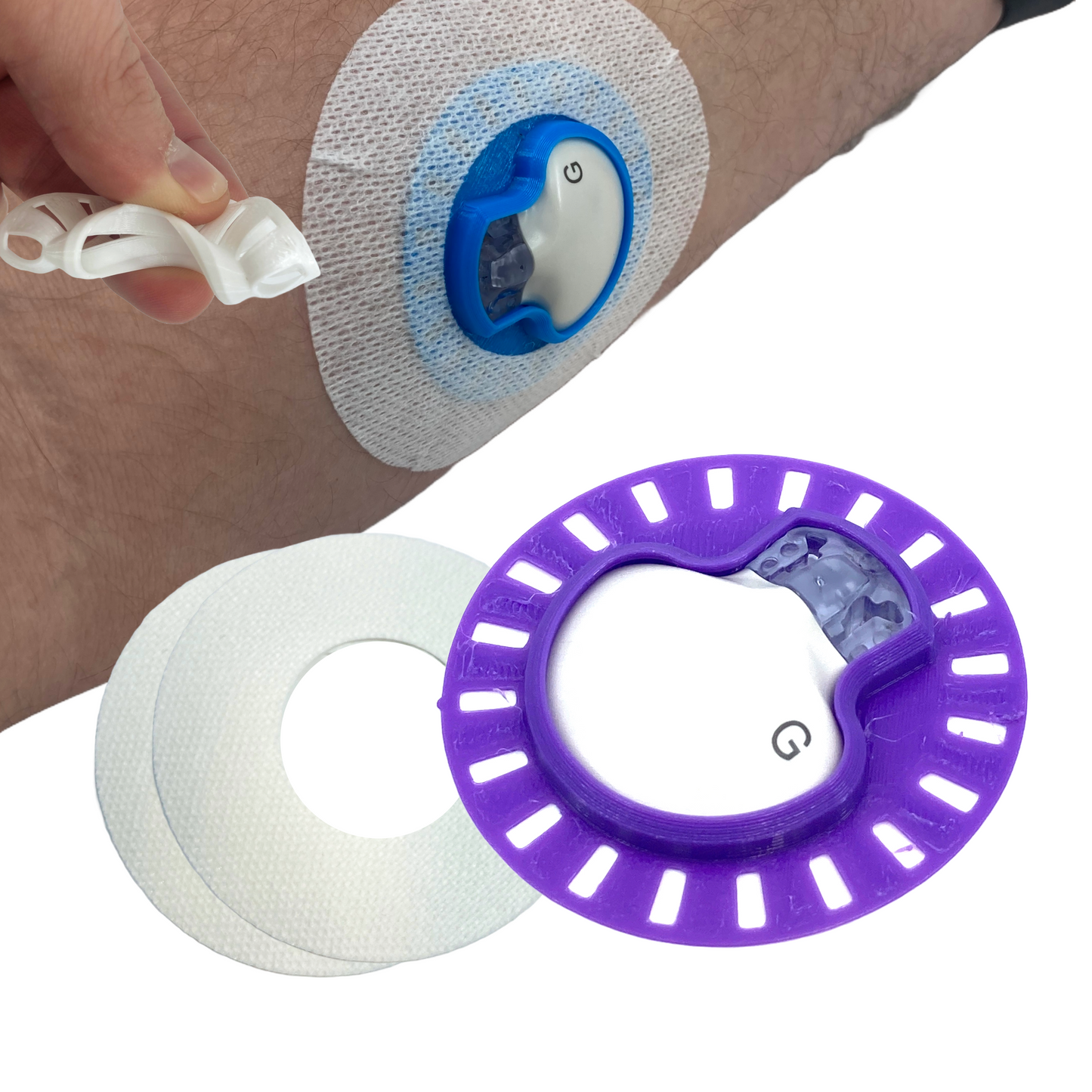 GripShield® Compatible With Medtronic® Guardian™ – Reusable Device Armor | Bump Protection