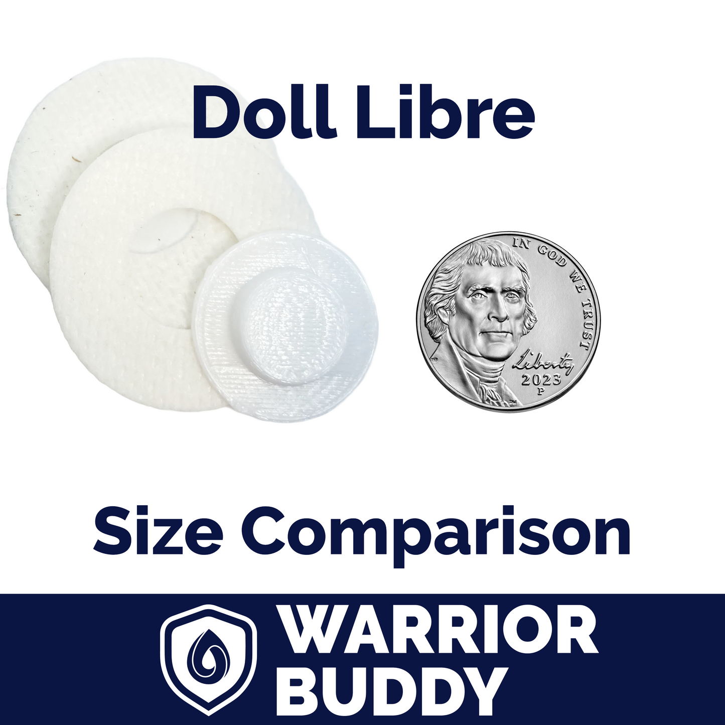 WarriorBuddy™ 'Libre®' Toy for 18" Dolls and Plush Toys | Handcrafted T1D Accessory