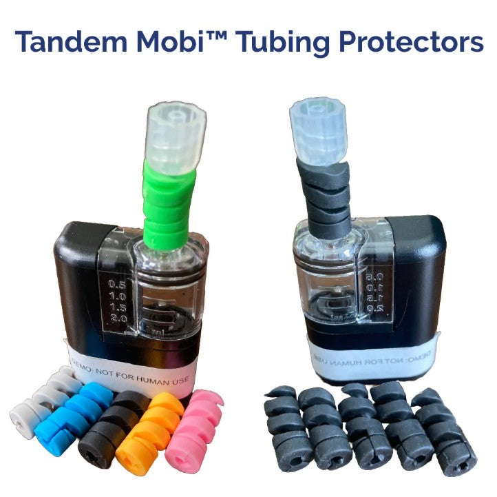 6 Pack Reusable Tubing Protectors Compatible with Tandem Mobi™
