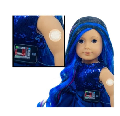 WarriorBuddy™ 't:slim X2™' toy for 18" Dolls and Plush Toys | Handcrafted T1D Pump Accessory
