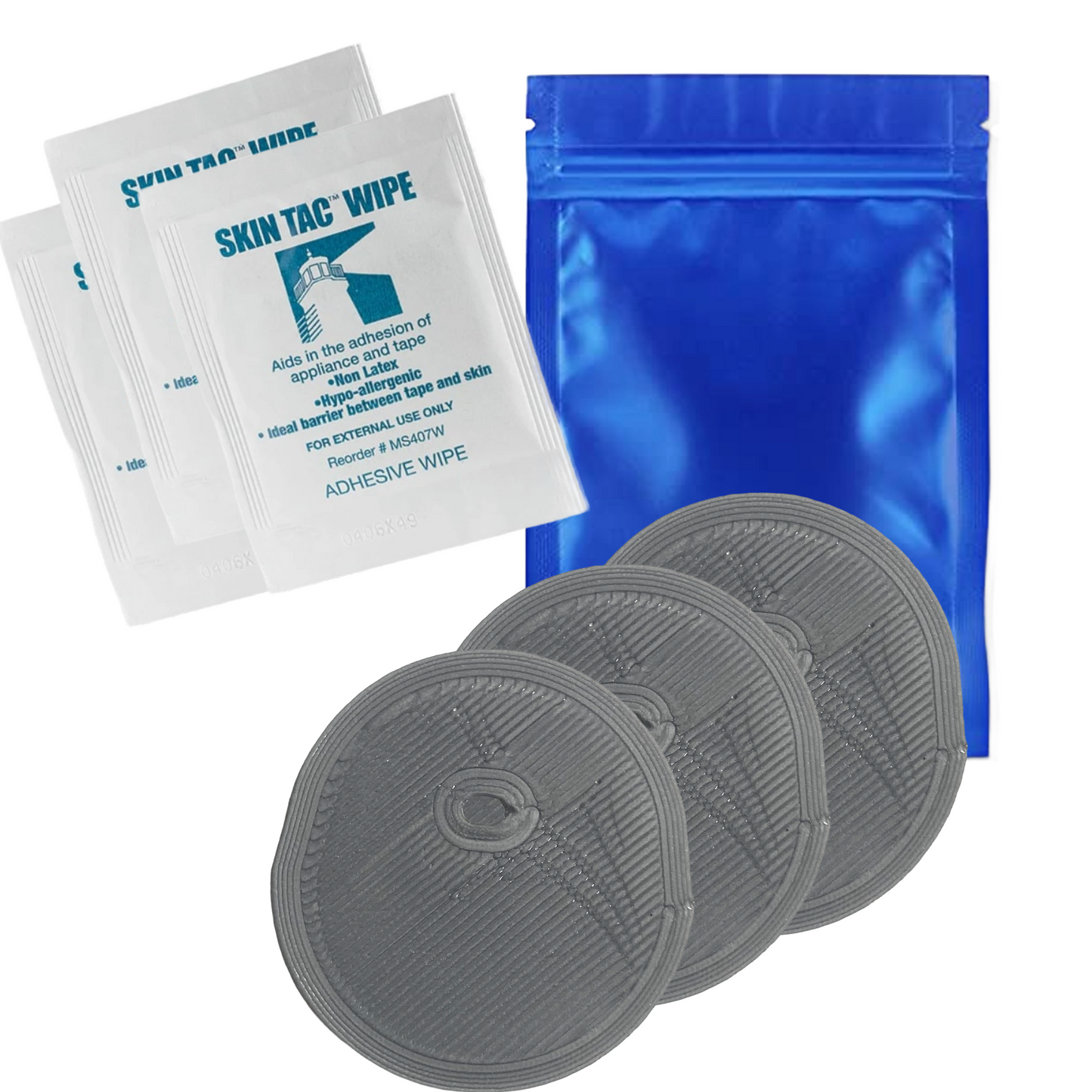 3 Pack- Reusable SkinShield™ –Compatible with Dexcom G7™/Stelo™