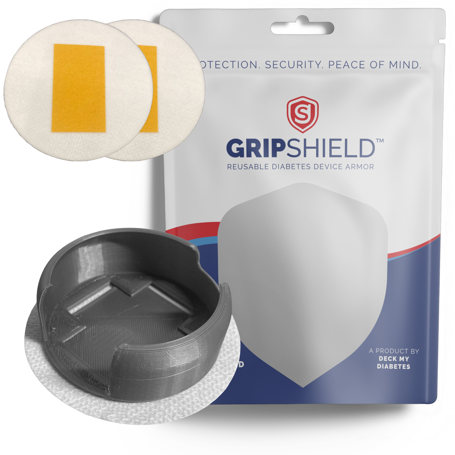 Flexible + Reusable On Body SugarShield™ Compatible with Twiist™- 2 Sample Patches Included