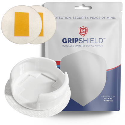 Flexible + Reusable On Body SugarShield™ Compatible with Twiist™- 2 Sample Patches Included