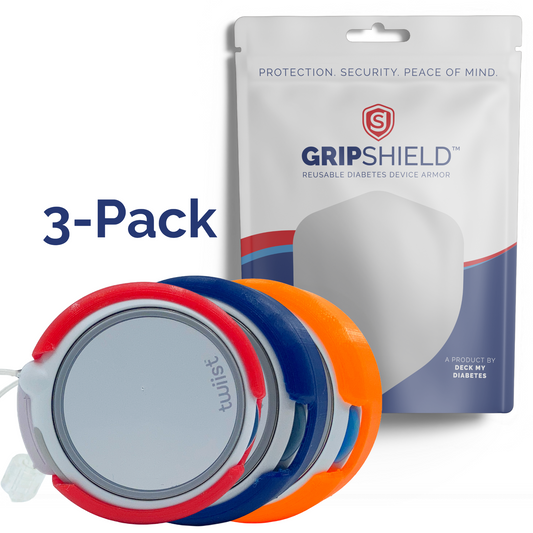 3-Pack Horizontal Clip Case (Sideways) Compatible with Twiist™ - Qty 3 Flexible Cases with Stainless Steel Clips