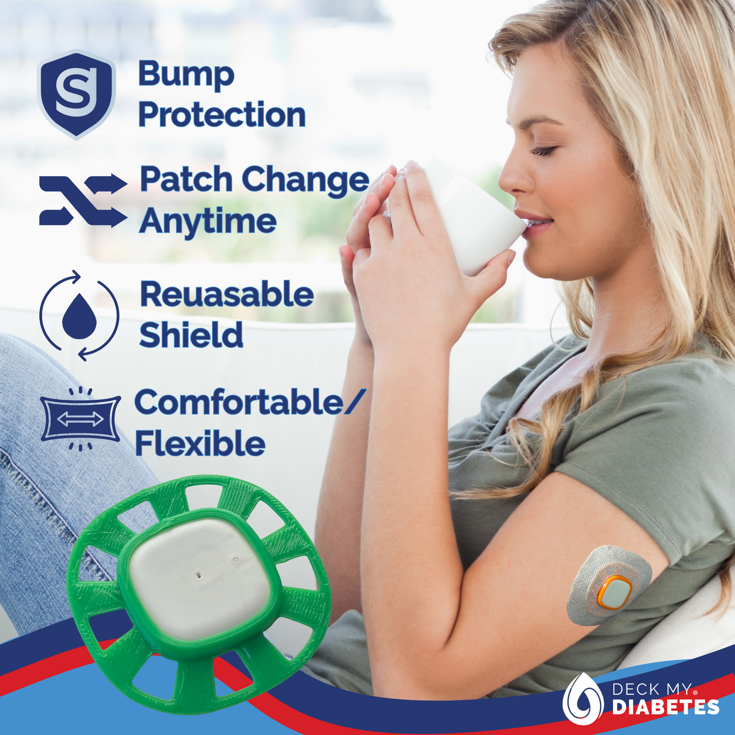 GripShield® Device Protection – Compatible with Medtronic® Simplera™ | Reusable Bump Protection