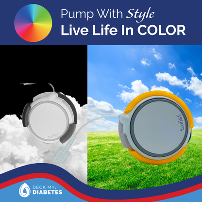 Horizontal Clip Case (Sideways) Compatible with Twiist™ - Flexible Case with Stainless Steel Clip