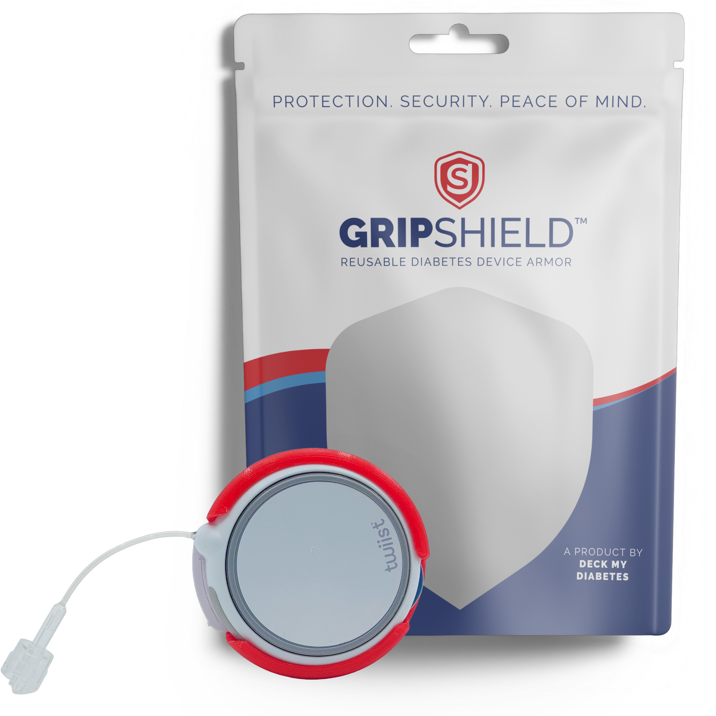 Horizontal Clip Case (Sideways) Compatible with Twiist™ - Flexible Case with Stainless Steel Clip