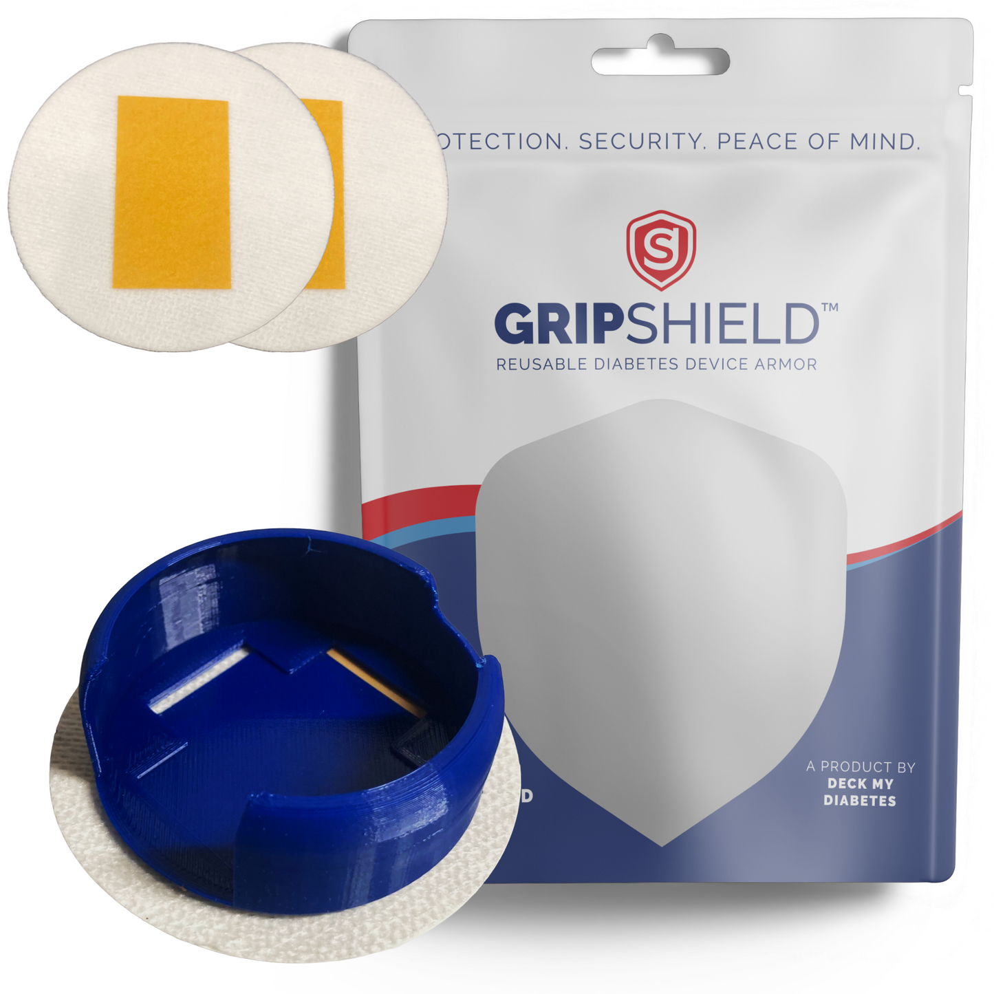 Flexible + Reusable On Body SugarShield™ Compatible with Twiist™- 2 Sample Patches Included