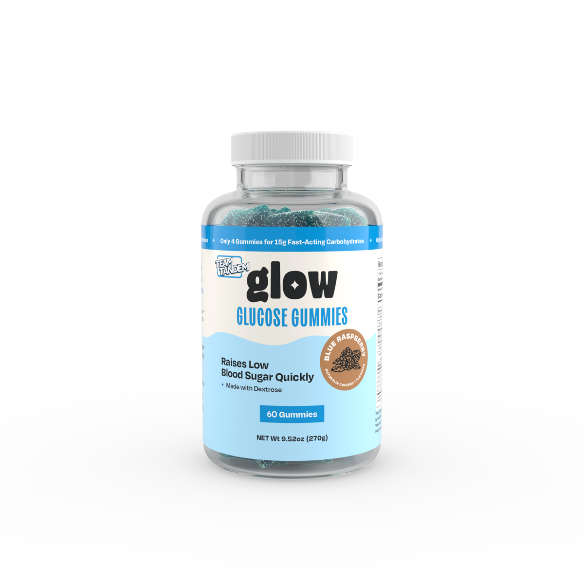 Blue Raspberry — 60 Count Bottle