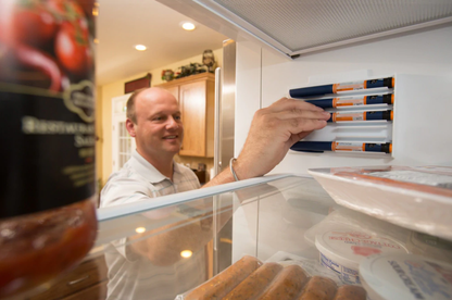 HangTite™ Insulin Pen Holder – Space-Saving Refrigerator Organizer | Holds 5 Pens