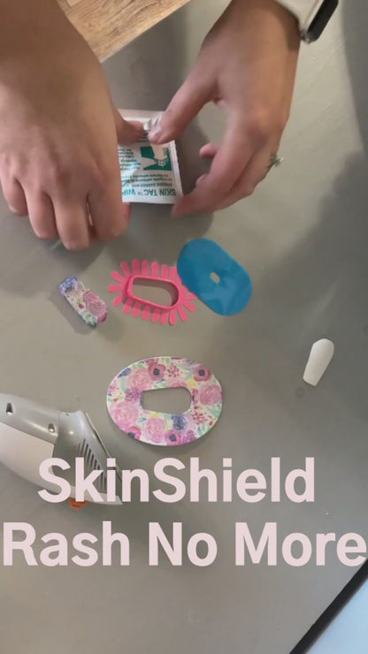 SkinShield™ Compatible with Dexcom G6®– Pack of 3 | Reusable Skin Barrier